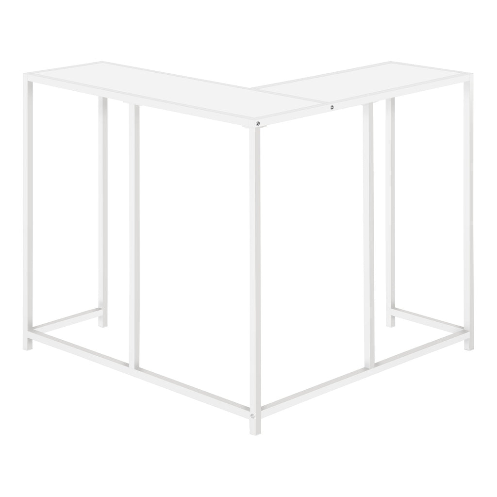 Corner Accent Console Table For Entryway, Unique L-Shaped Design by Unique Piece Furniture