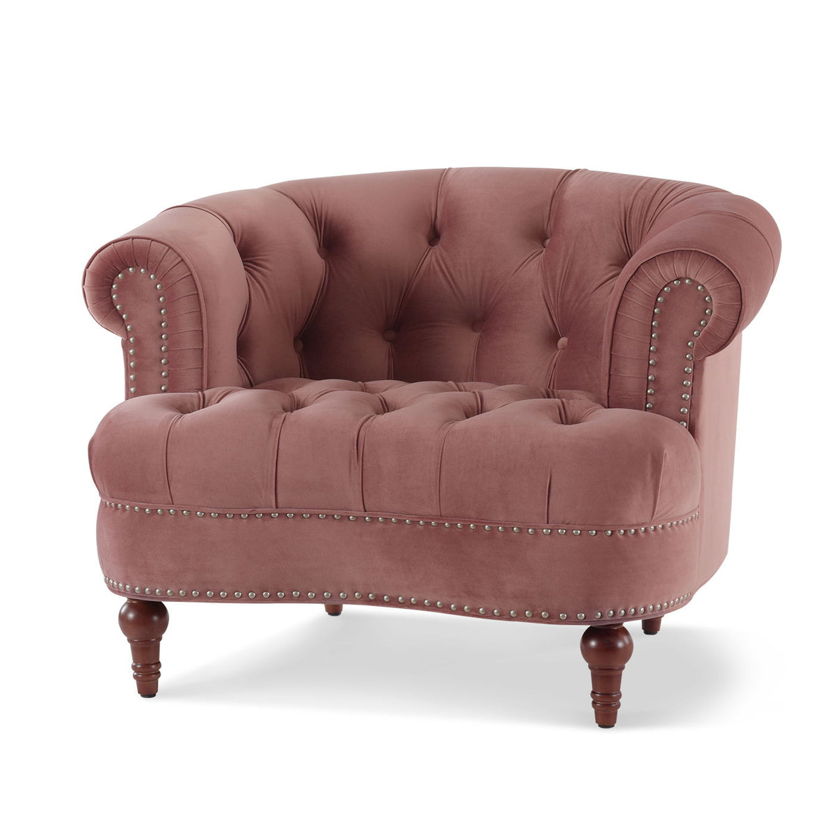 La Rosa - Victorian Tufted Upholstered Accent Chair by Unique Piece Furniture