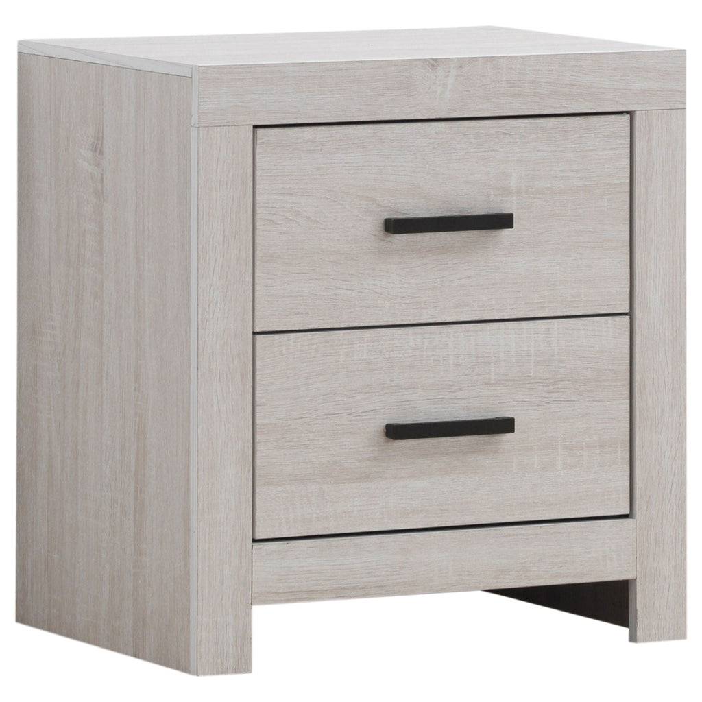 Brantford 5-piece Eastern King Bedroom Set Coastal White by Unique Piece Furniture