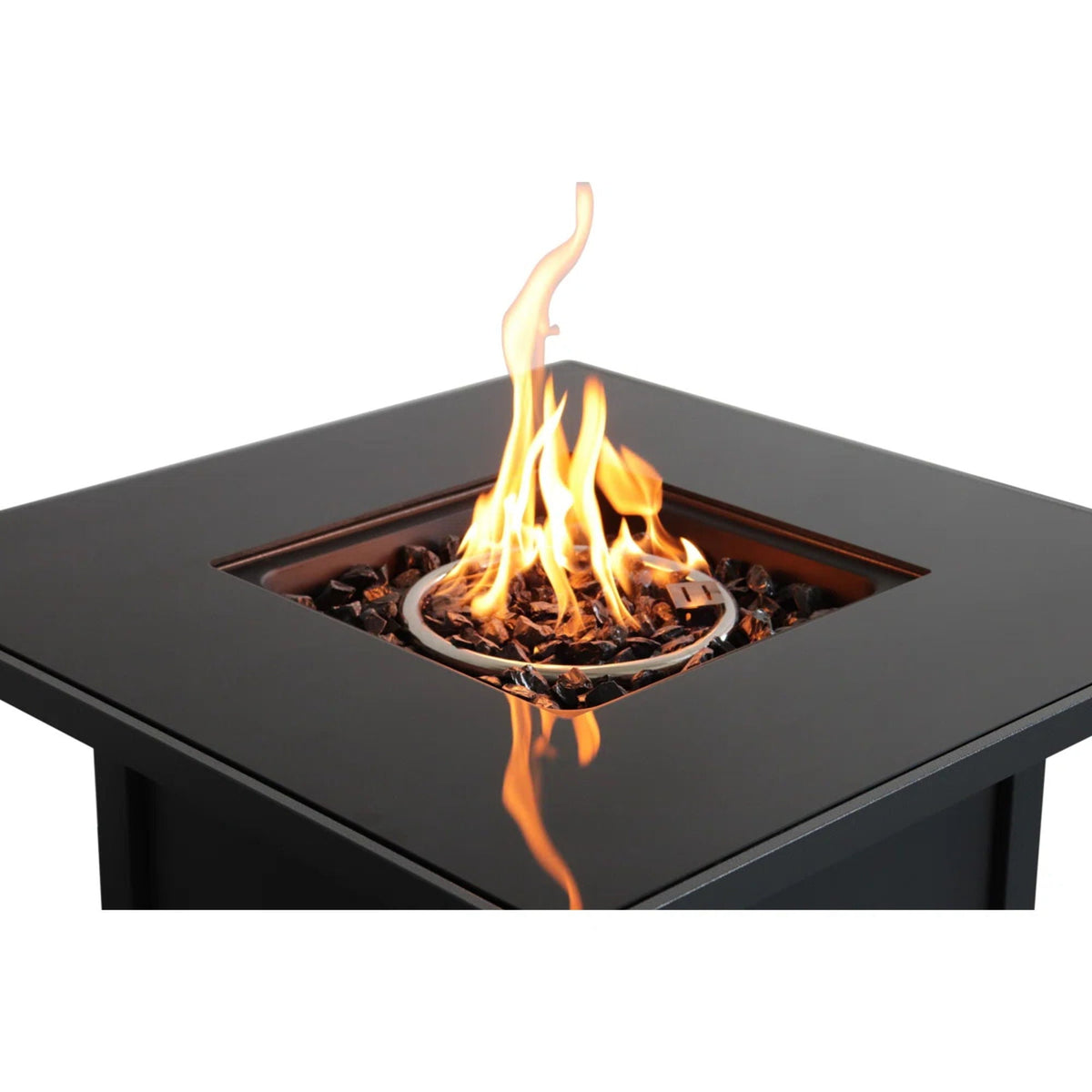 Cozy Design Powder Coated Fire Pit With Lid by Unique Piece Furniture