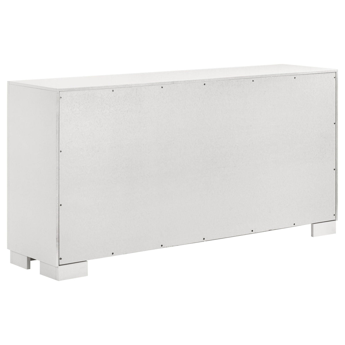 Jessica 6-drawer Dresser Snow White by Unique Piece Furniture