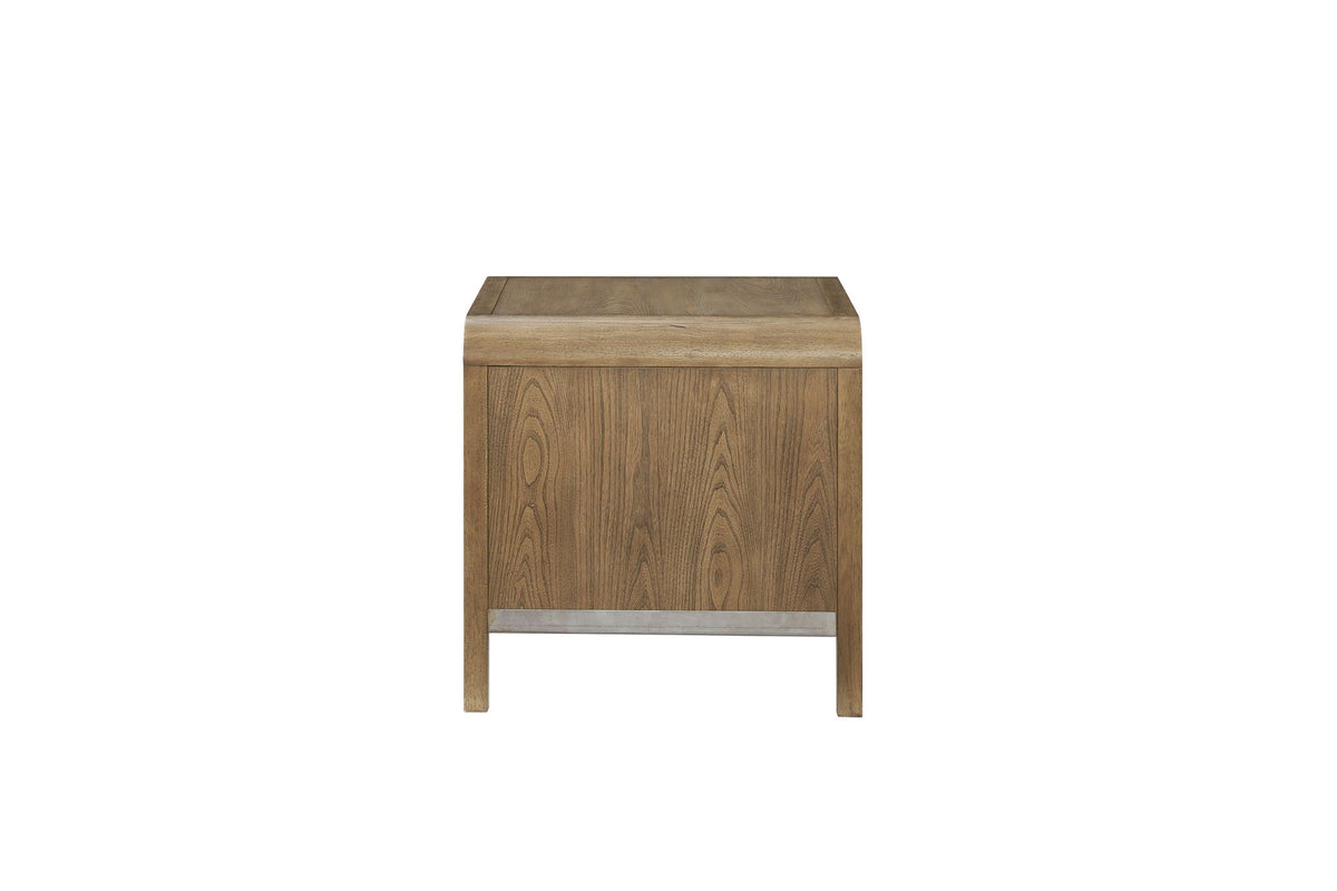 Waterfall - End Table - Light Brown by Unique Piece Furniture