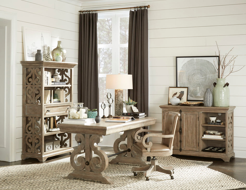 Tinley Park - Writing Desk - Dove Tail Gray by Unique Piece Furniture