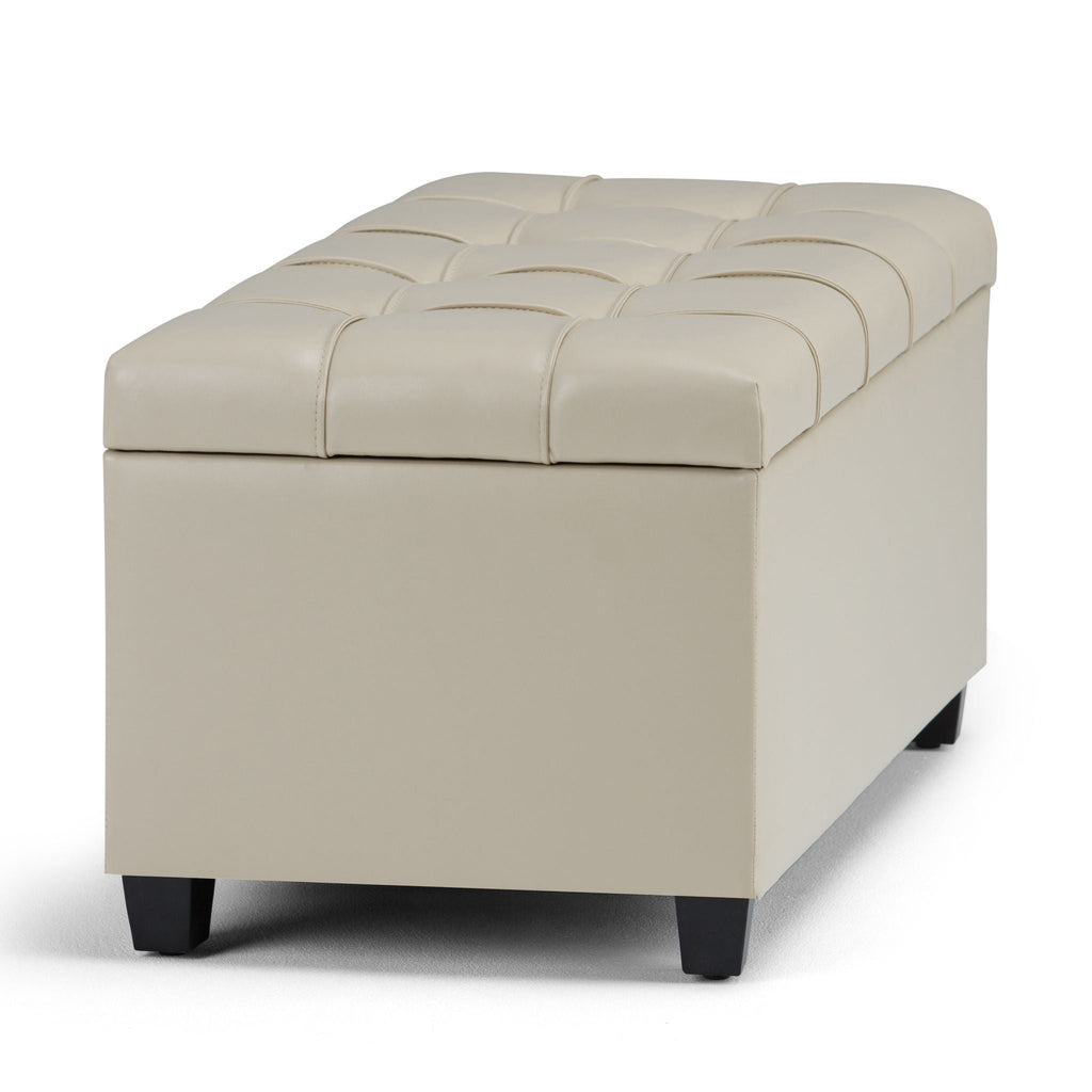 Sienna - Upholstered Storage Ottoman Bench by Unique Piece Furniture
