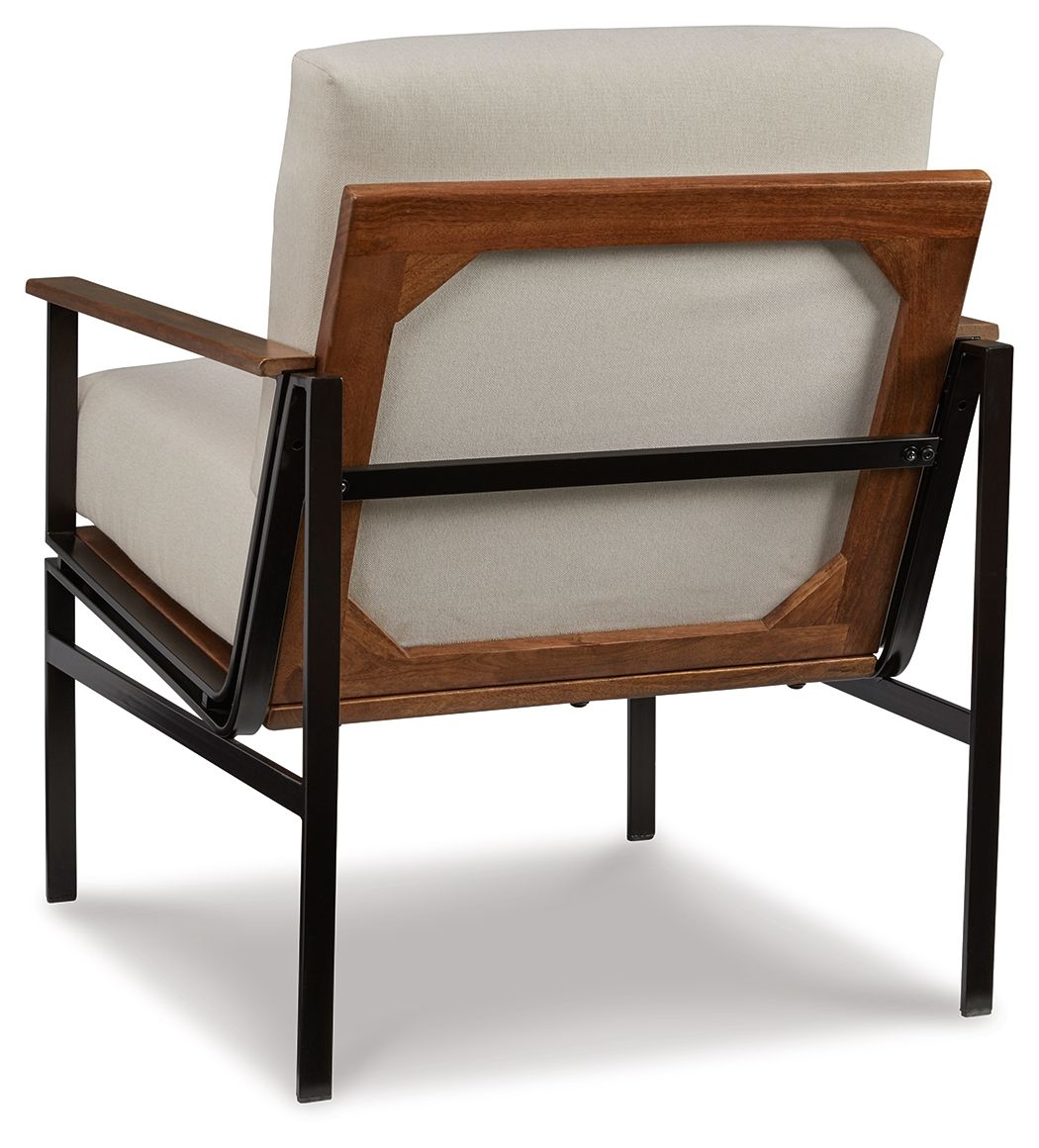 Tilden - Accent Chair - Ivory / Brown by Unique Piece Furniture