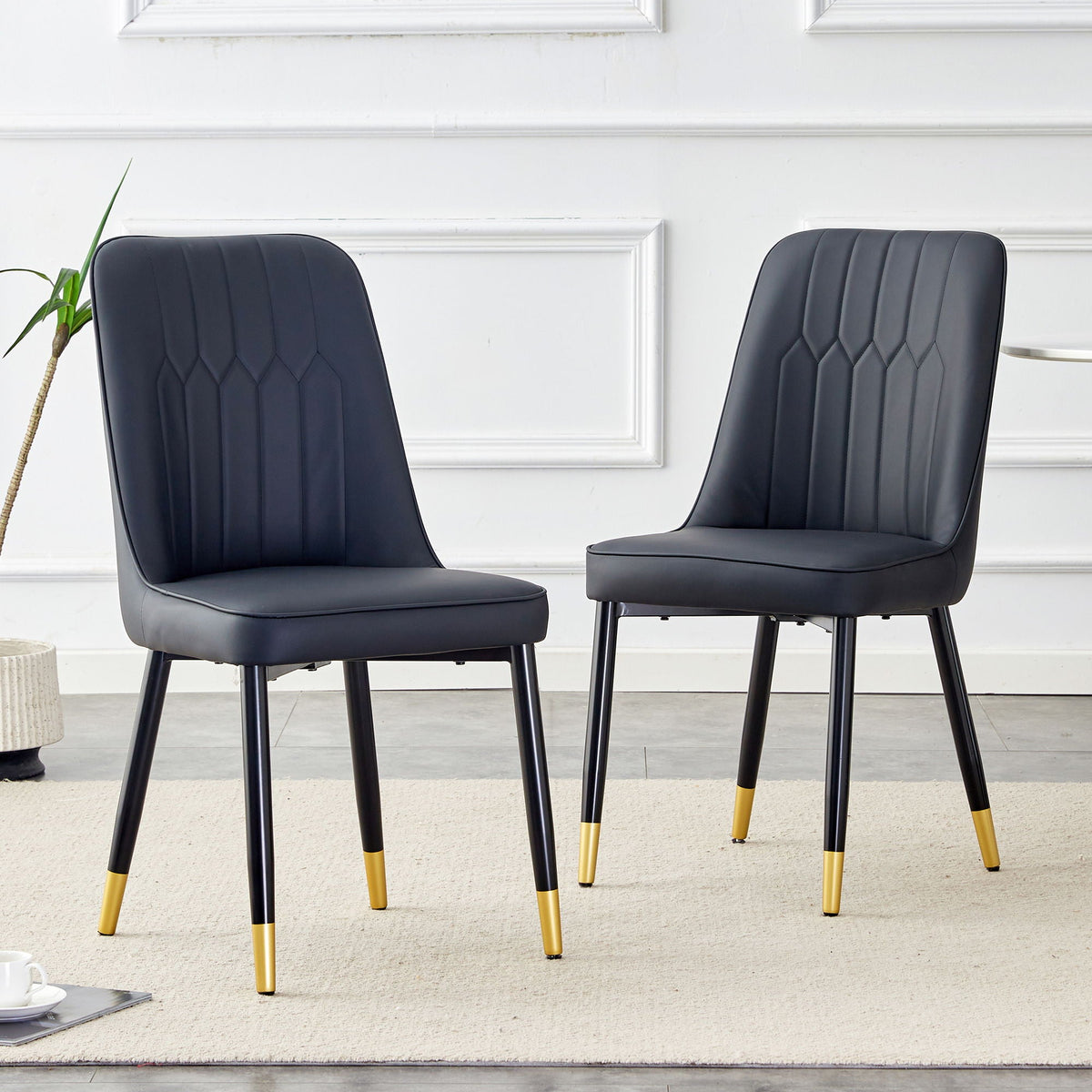 Modern Chair With Metal Legs by Unique Piece Furniture