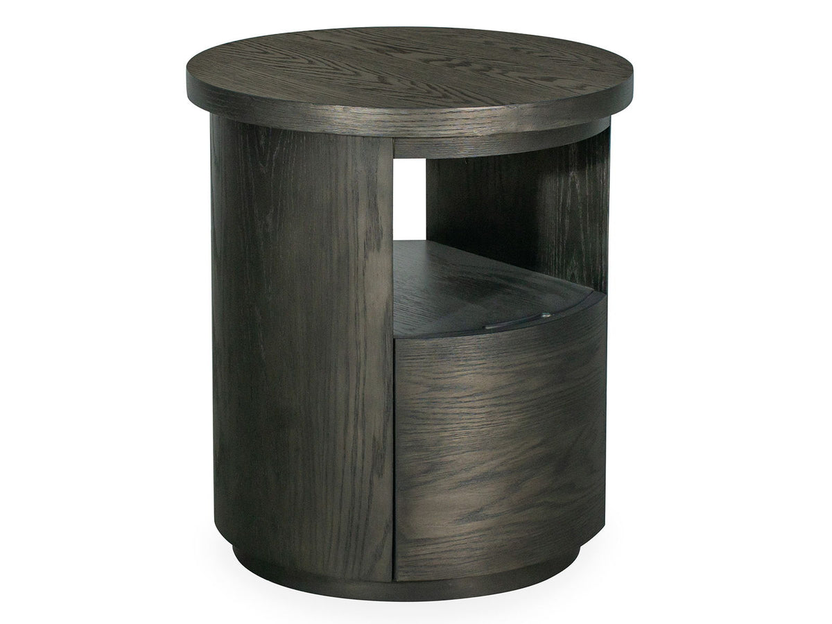 Bosley - Round End Table - Coffee Bean by Unique Piece Furniture