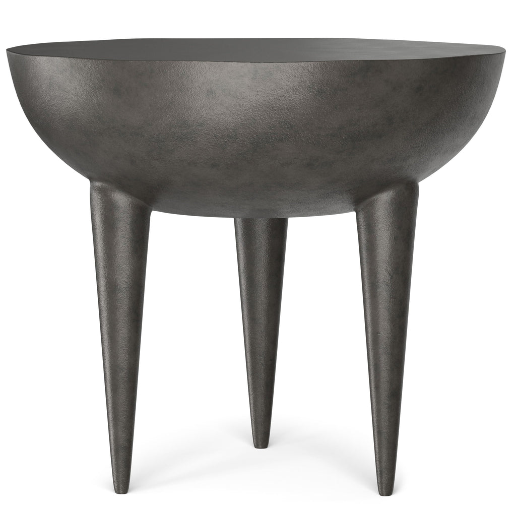 Otto - Cast Aluminum Side Table - Black by Unique Piece Furniture