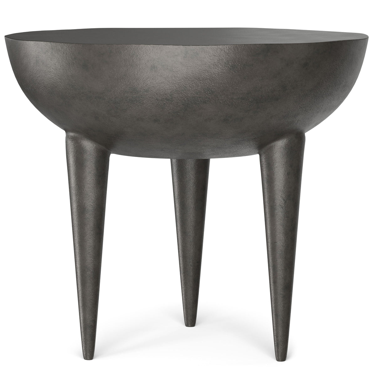Otto - Cast Aluminum Side Table - Black by Unique Piece Furniture