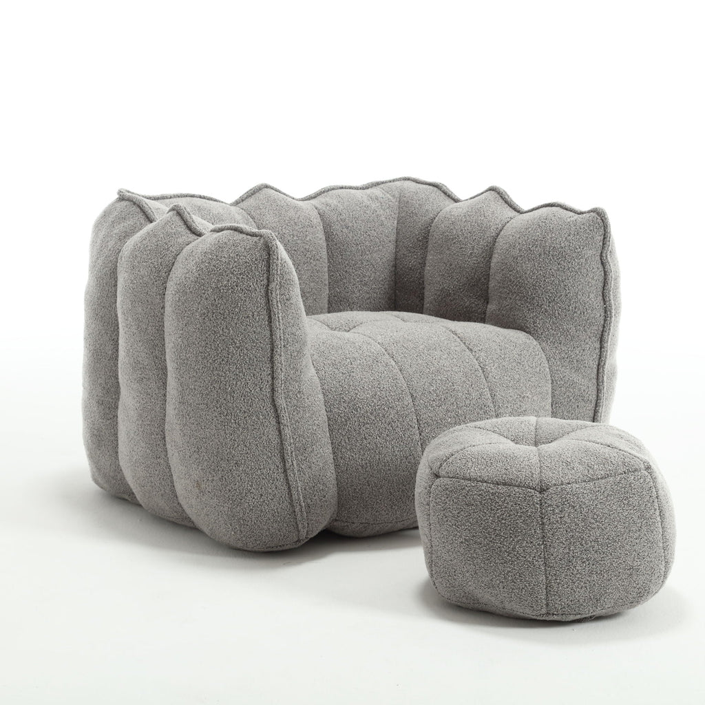 Soft Bean Bag Chair With High Resilient Foam by Unique Piece Furniture