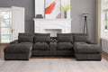 Nyeisha - Piece Upholstered Sofa & Chaise - Coffee by Unique Piece Furniture