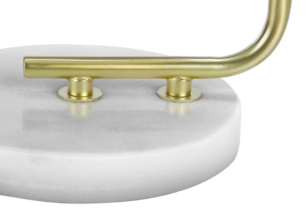 Lighting, Table Lamp, Marble, Contemporary - White by Unique Piece Furniture