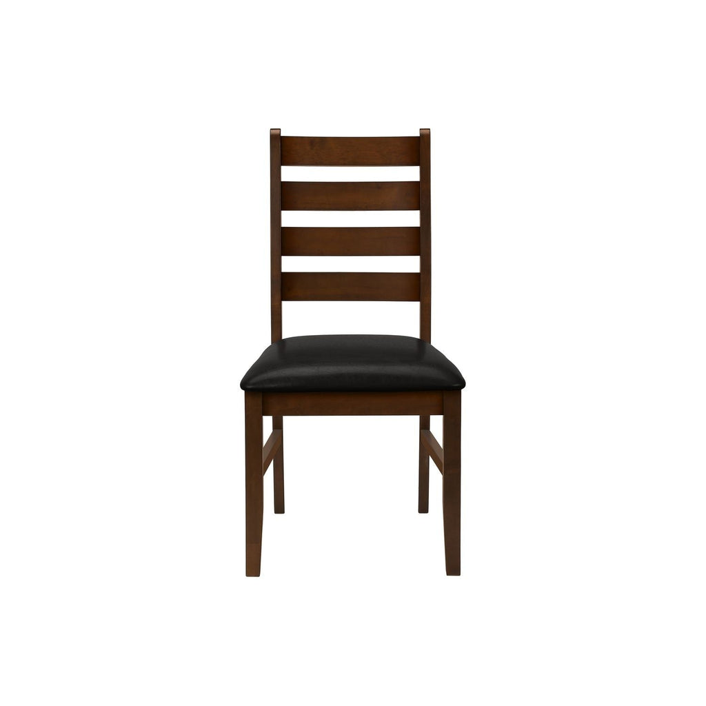 Dining Chair, Dining Room, Side, Upholstered, Transitional (Set of 2) - Brown by Unique Piece Furniture