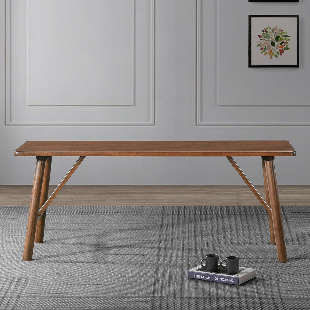 Molly - Bench - Walnut Brown by Unique Piece Furniture