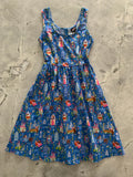 Sleeping Beauty Fit & Flare Dress by Retrolicious