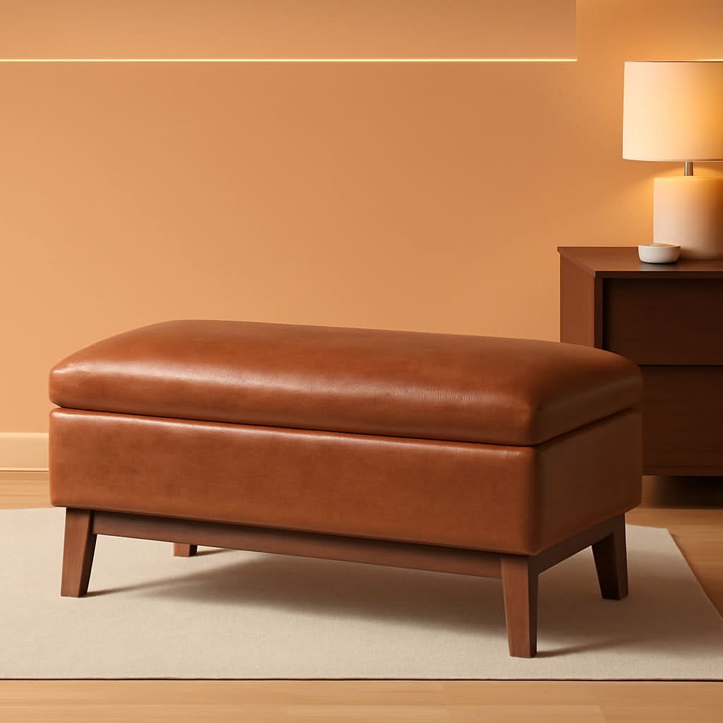 Mid Century Modern Coffee Table With Lift Top Storage by ShipItFurniture