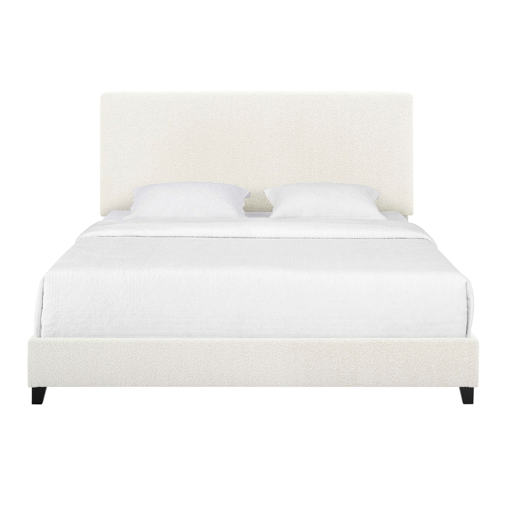 Upholstered Headboard Platform Bed by Unique Piece Furniture