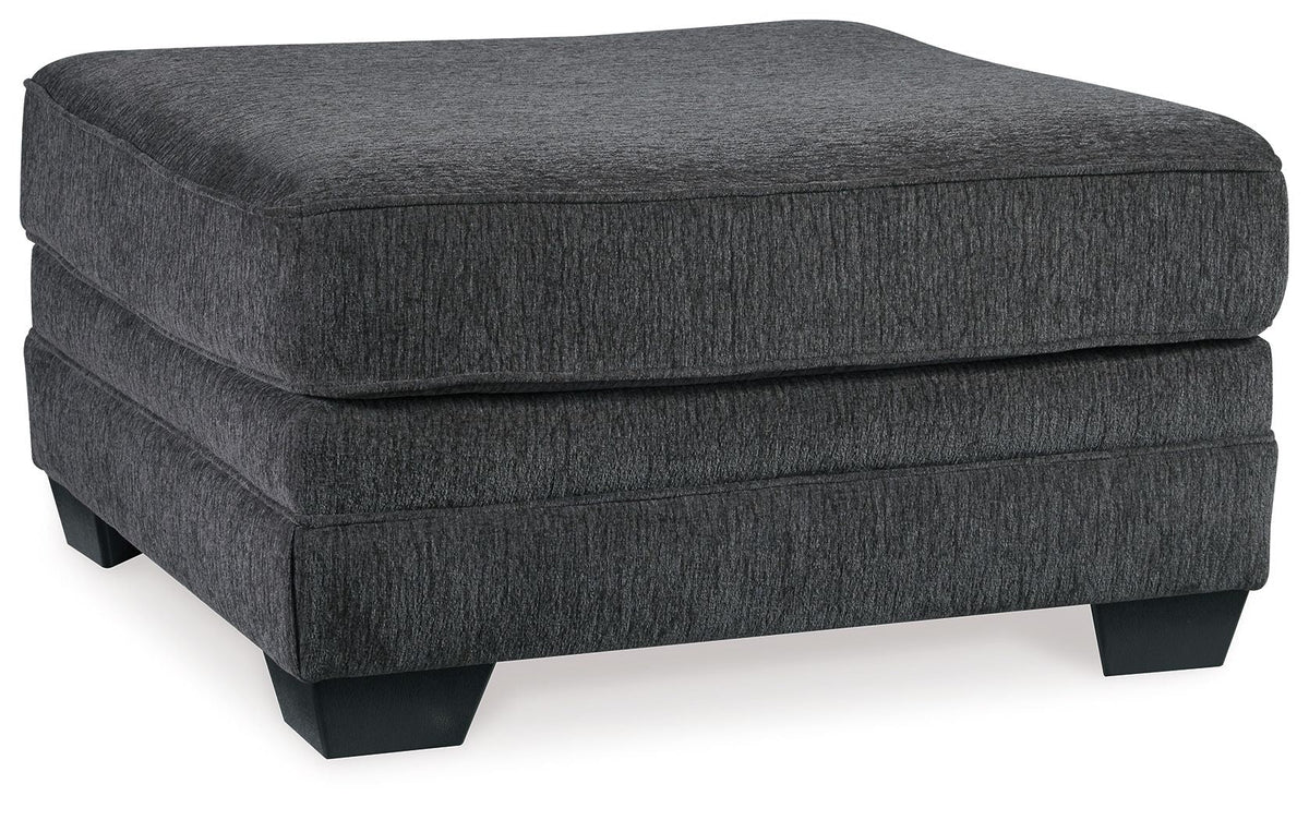 Tracling - Oversized Accent Ottoman - Slate by Unique Piece Furniture
