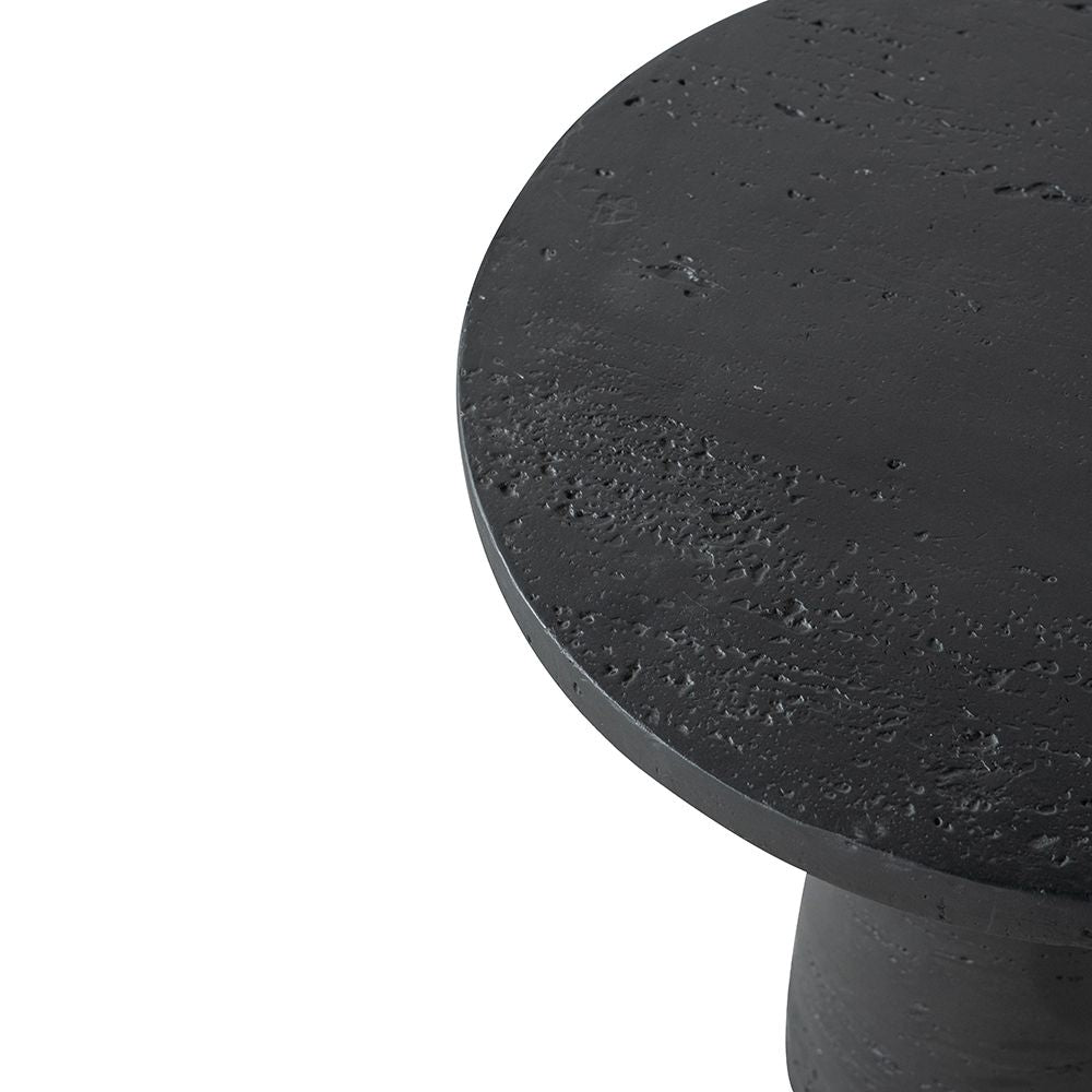 Round Side Table With Pedestal Base by Unique Piece Furniture