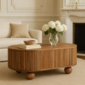 Soba - Ball Lid Up Coffee Table - Oak by Unique Piece Furniture
