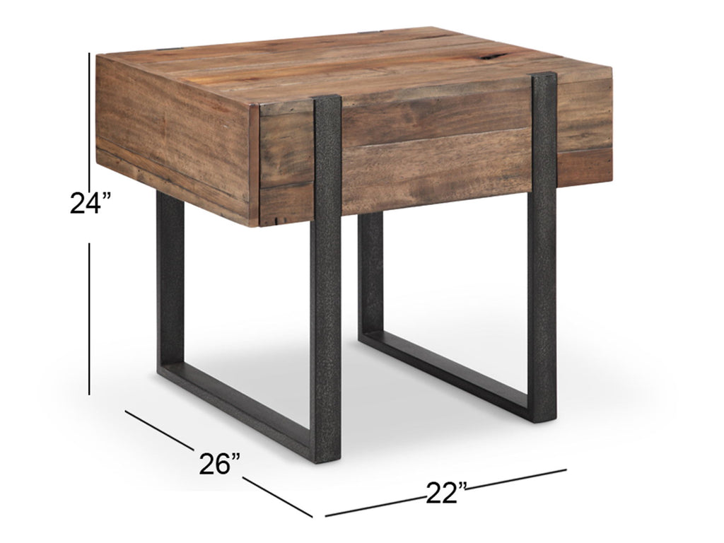 Prescott - Modern Reclaimed Wood Table by Unique Piece Furniture