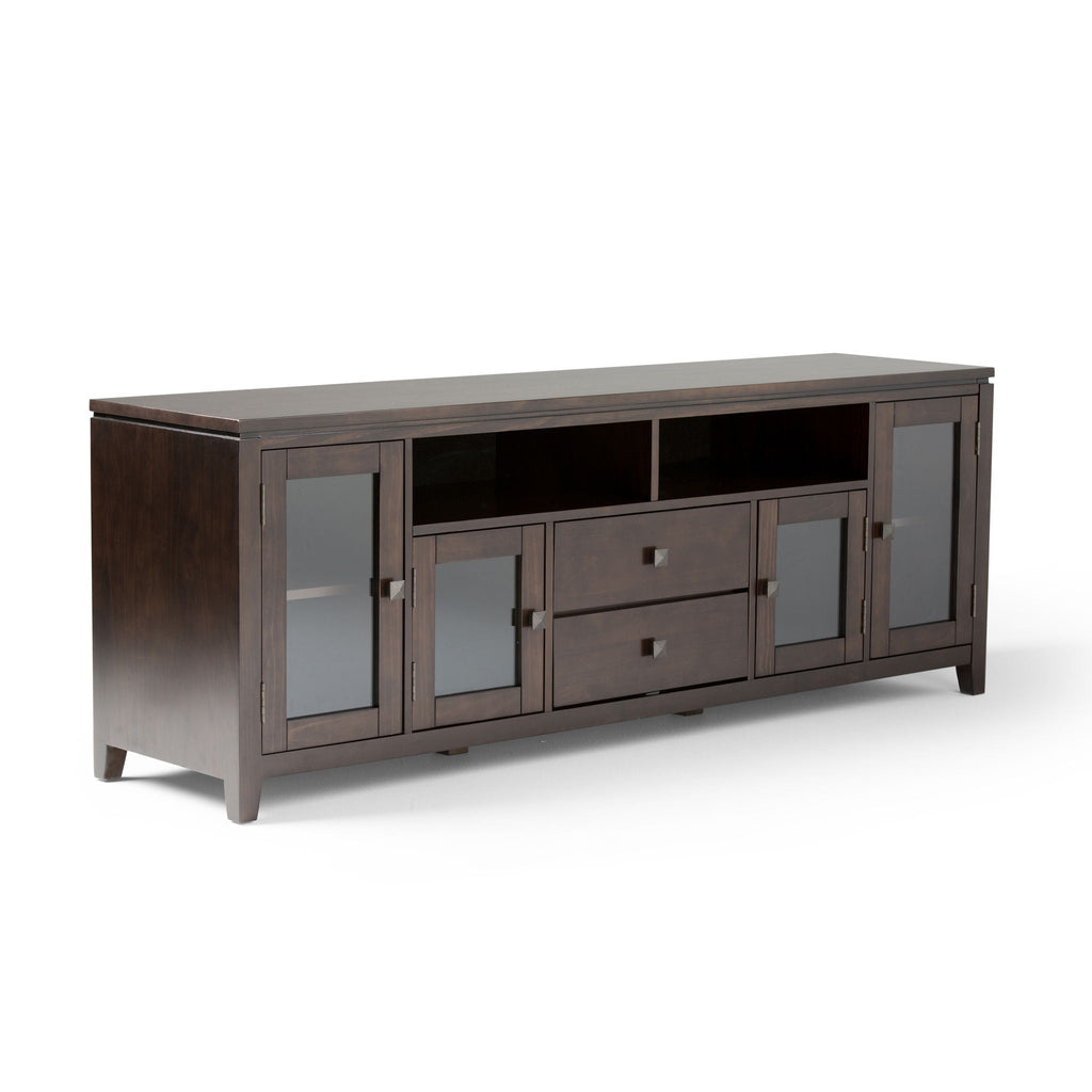 Cosmopolitan - Wide TV Media Stand - Mahogany Brown by Unique Piece Furniture