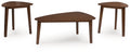 Lyncott - Occasional Wood Table Set (Set of 3) - Brown by Unique Piece Furniture