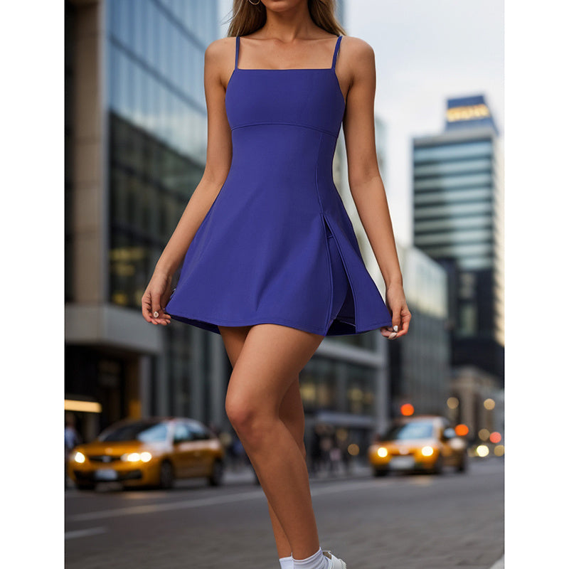 Women’s Spaghetti Strap Tennis Dress by FitiqueFit
