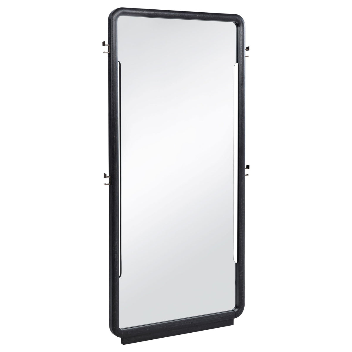 Leandro 76-inch Full Length Floor Mirror Burnished Black by Unique Piece Furniture