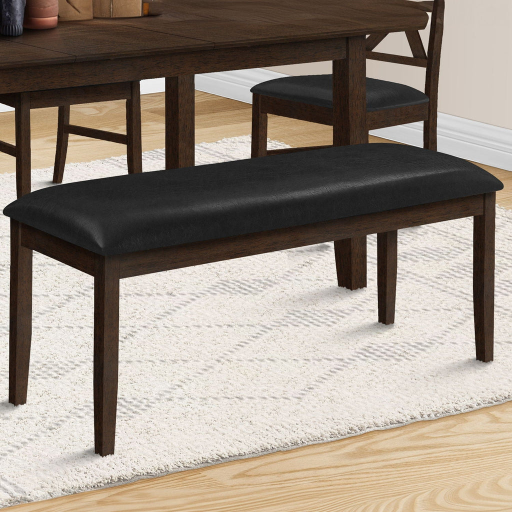 Bench, Rectangular, Hallway, Upholstered, Transitional by Unique Piece Furniture