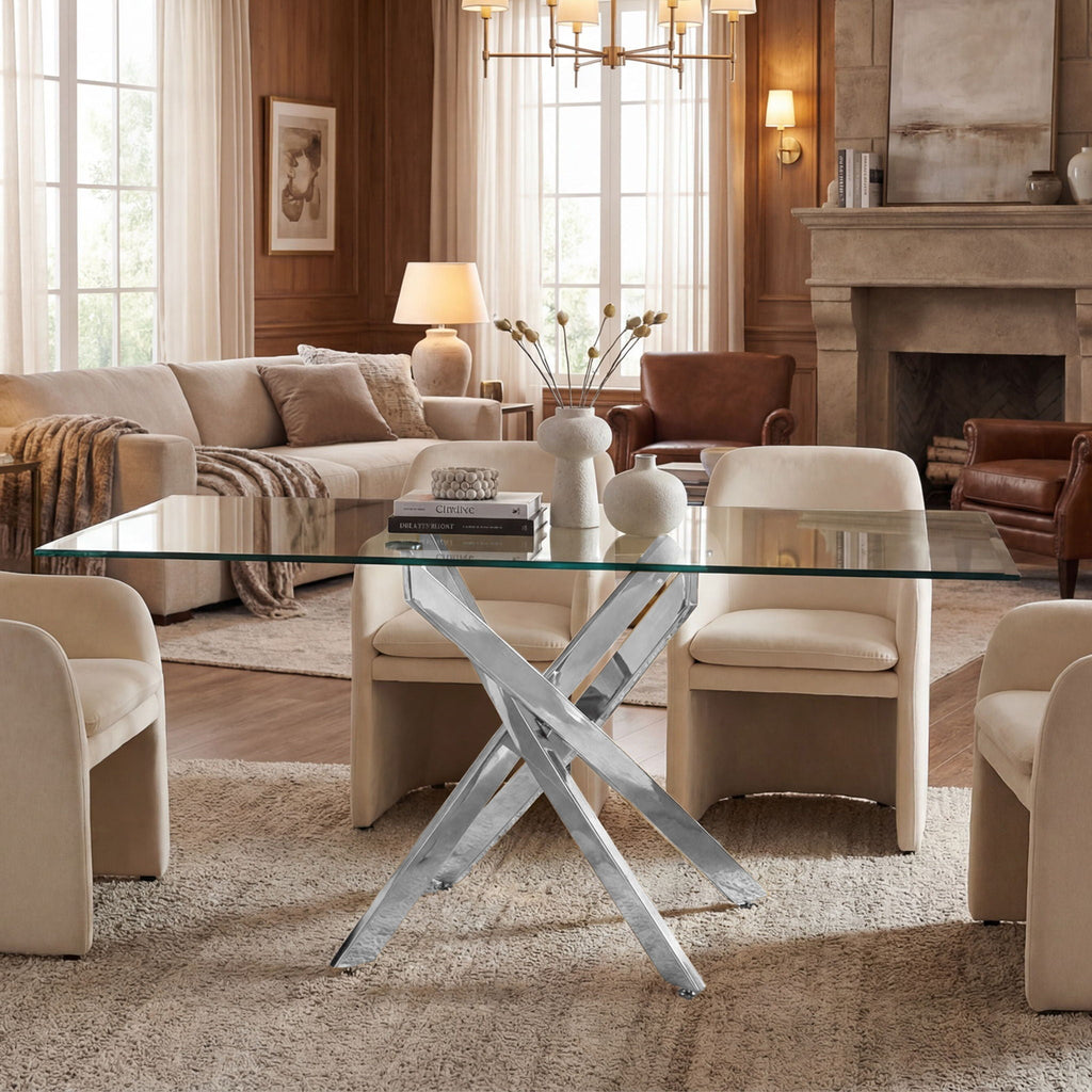 Modern Rectangular Table For Dining Room by Unique Piece Furniture