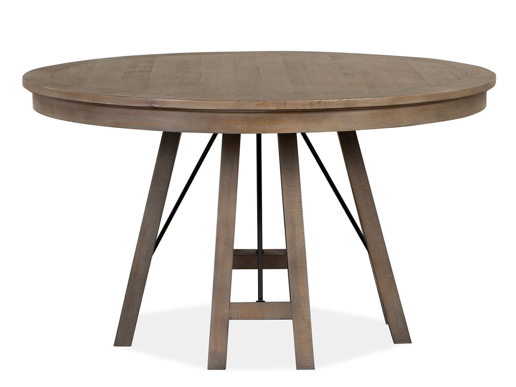 Paxton Place - Round Dining Table - Dovetail Gray by Unique Piece Furniture