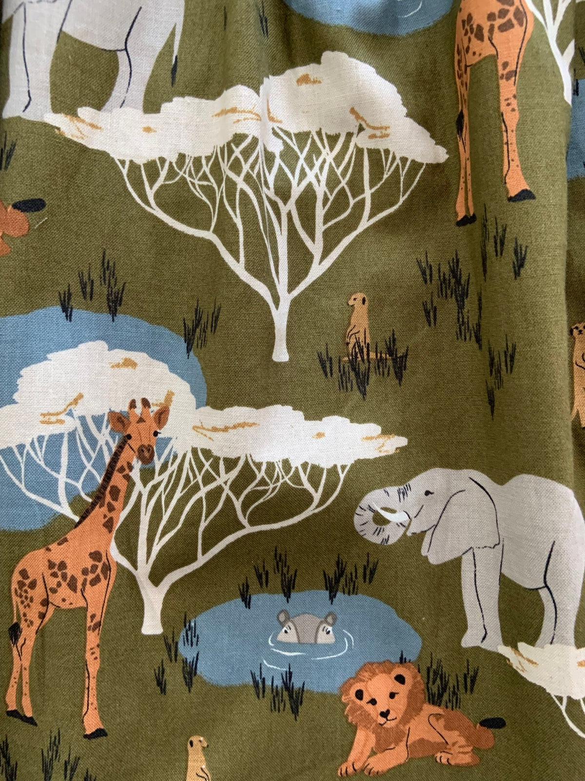 Safari Collared Dress by Retrolicious