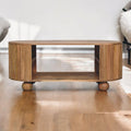 Soba - Ball Open Coffee Table - Oak by Unique Piece Furniture