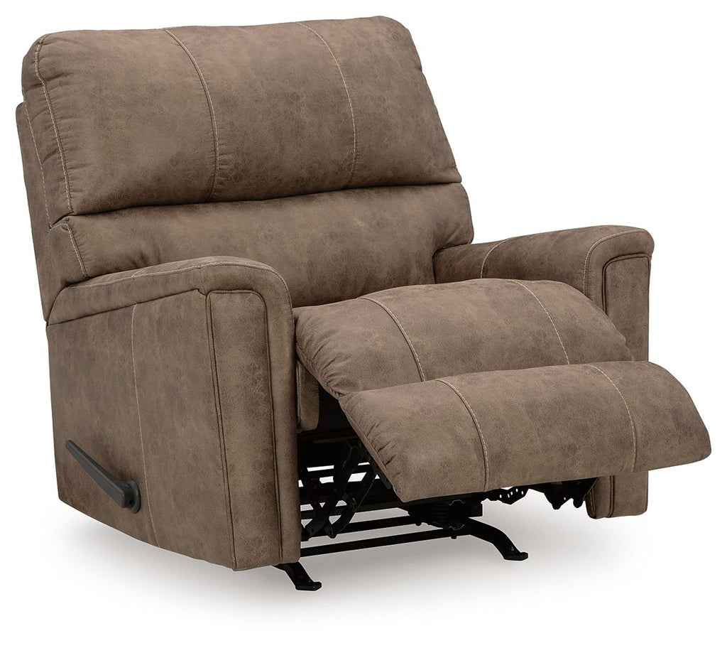 Navi - Rocker Recliner - Fossil by Unique Piece Furniture