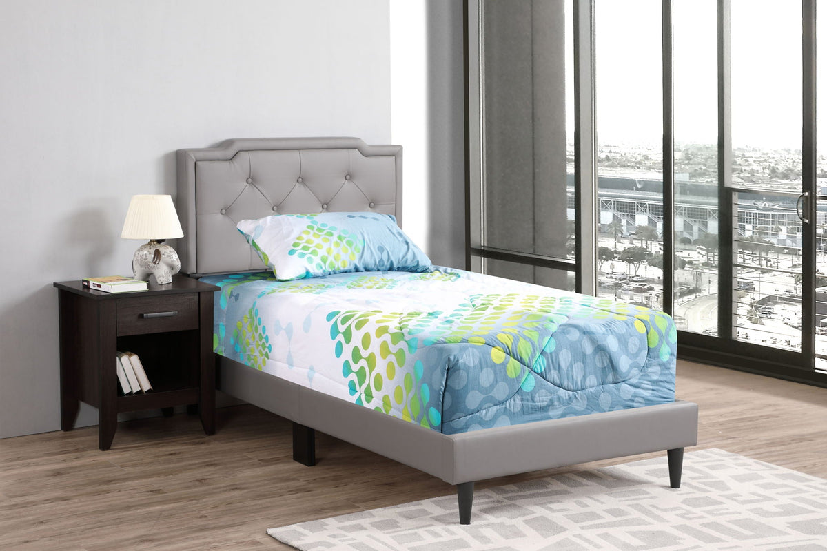 Button Tufted Bed Charming For Cozy Spaces by Unique Piece Furniture