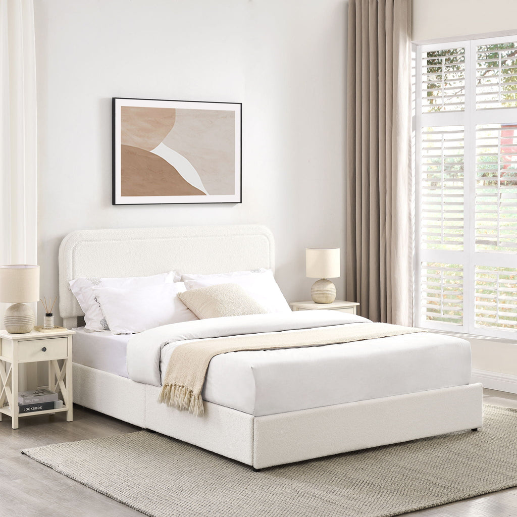 Liv - Patented With Drawers Upholstered Storage Platform Bed by Unique Piece Furniture