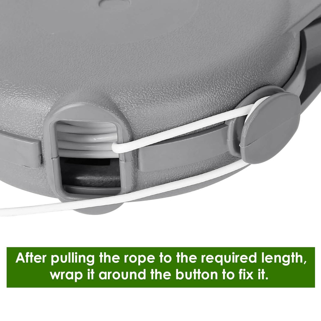 49 Ft. Retractable Clothesline Rope by DailySale