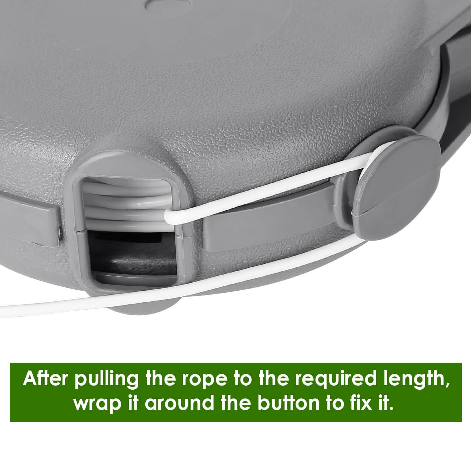 49 Ft. Retractable Clothesline Rope by DailySale