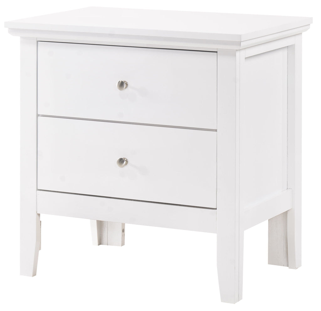 English Dovetailed Drawers Nightstand by Unique Piece Furniture