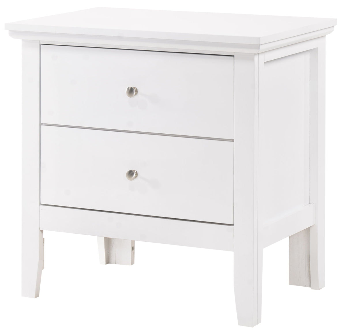 English Dovetailed Drawers Nightstand by Unique Piece Furniture