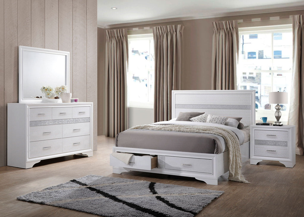 Miranda 4-piece Queen Bedroom Set White by Unique Piece Furniture