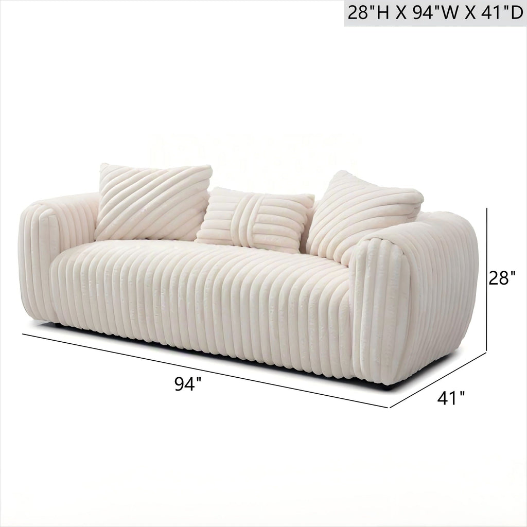 Cancun - Sofa - White by Unique Piece Furniture