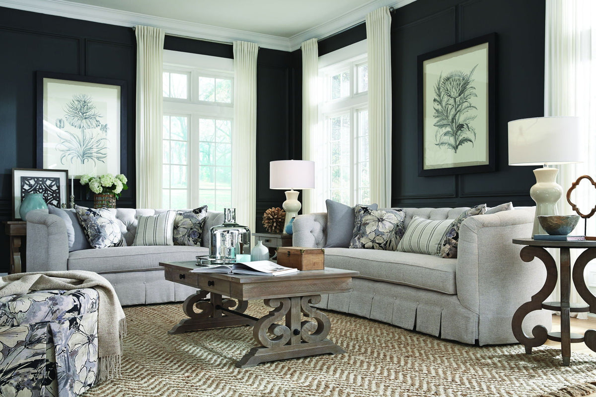 Tinley Park - Round Accent End Table - Dove Tail Gray by Unique Piece Furniture