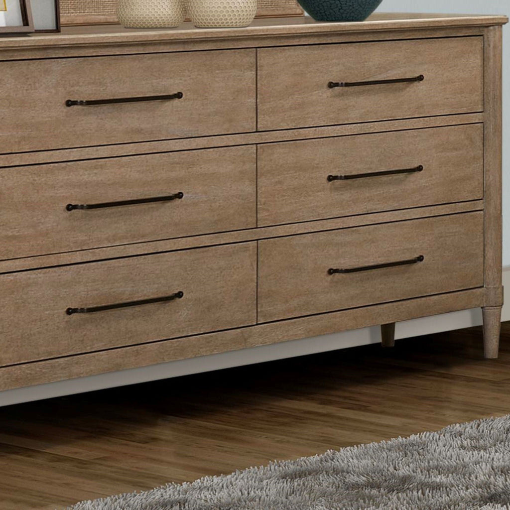 6 Drawer Dresser - Sand by Unique Piece Furniture