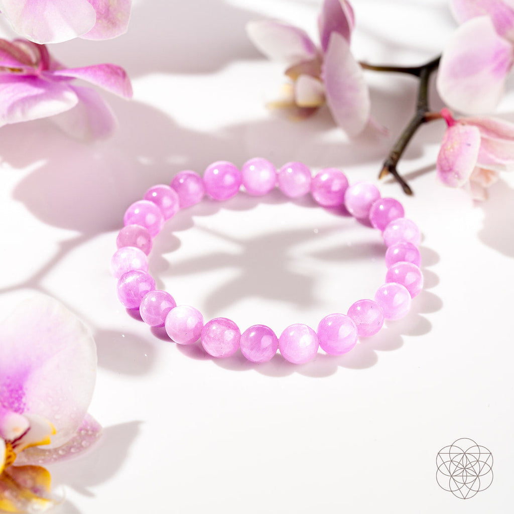 The Heart Reset - Rare Pink Kunzite Bracelet by Conscious Items
