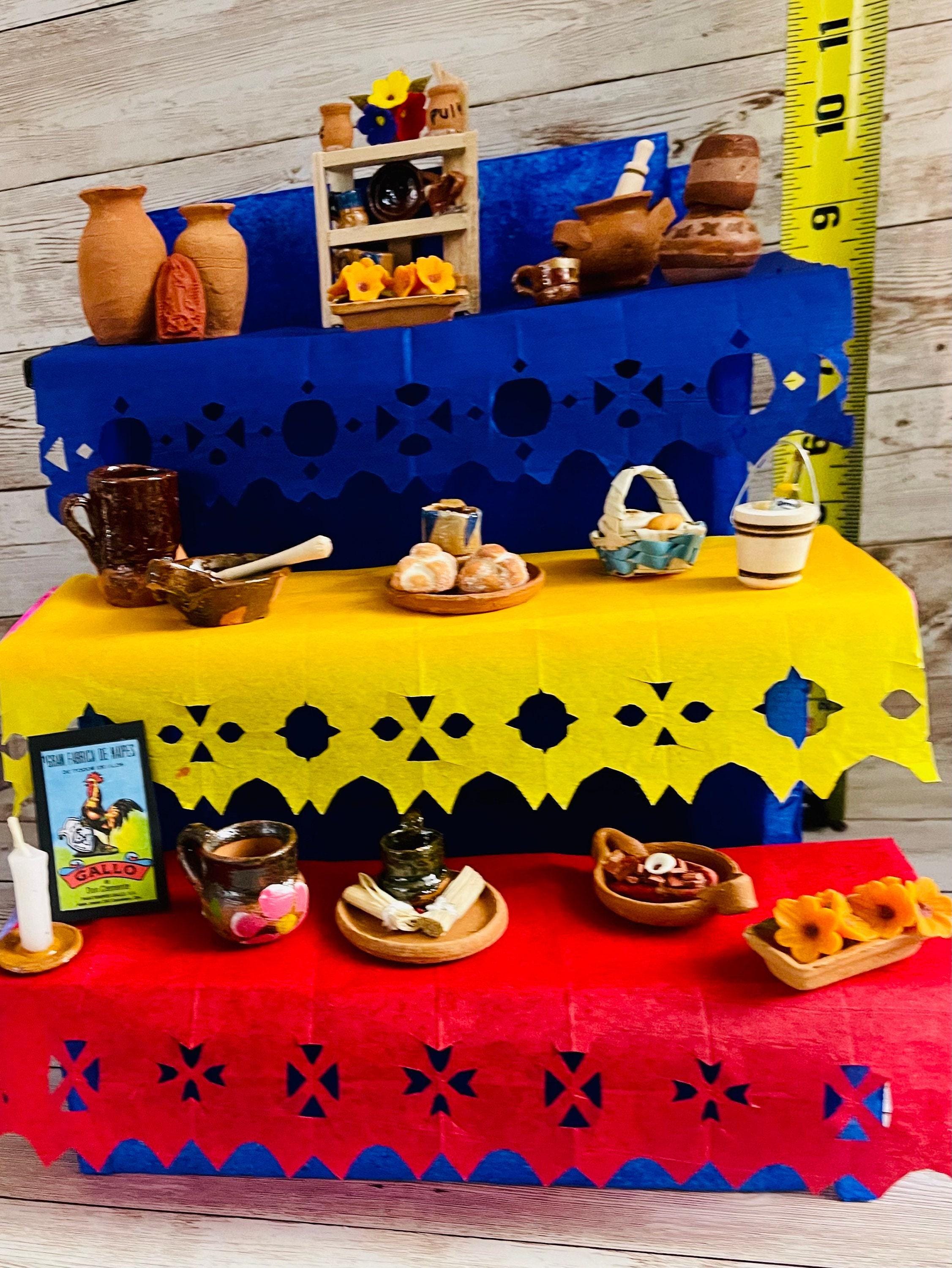 Altar de Ofrenda para Dia De Los Muertos Styrofoam Day of the Dead Offering Altar by Chica Mexico