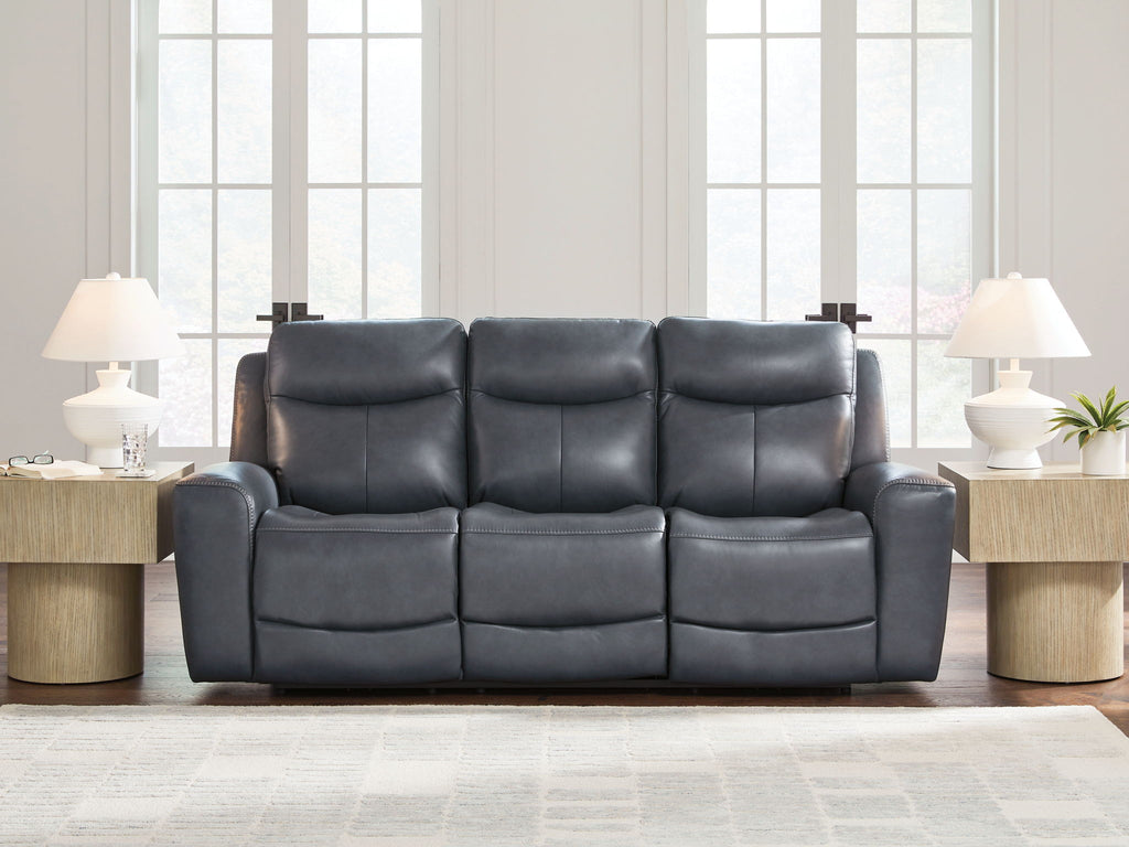 Bexhurst - Power Reclining Sofa With Adjustable Headrest by Unique Piece Furniture