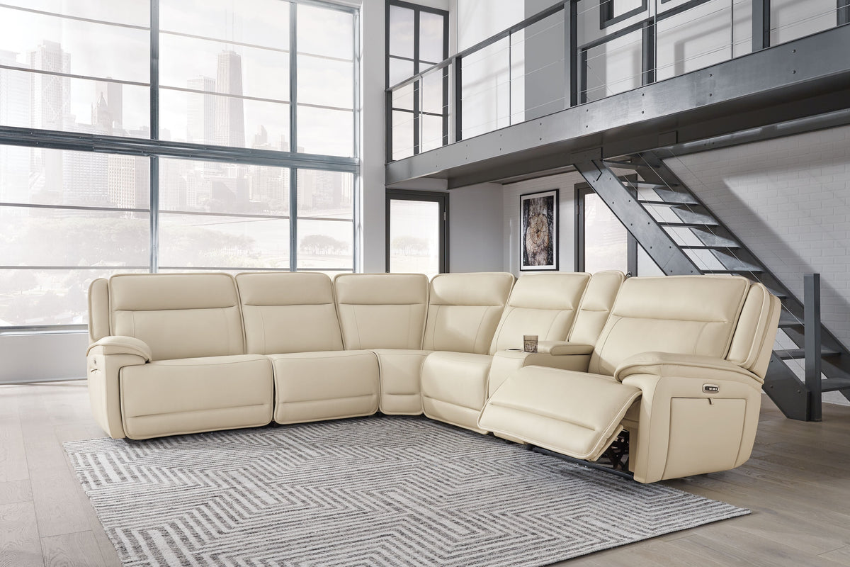 Double Deal - Reclining Sectional by Unique Piece Furniture