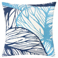 Leaf Vein Outdoor & Indoor Pillow - Indigo by Unique Piece Furniture